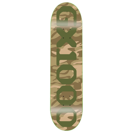 GX1000 Team OG Logo Camo/Green Deck 8.62
