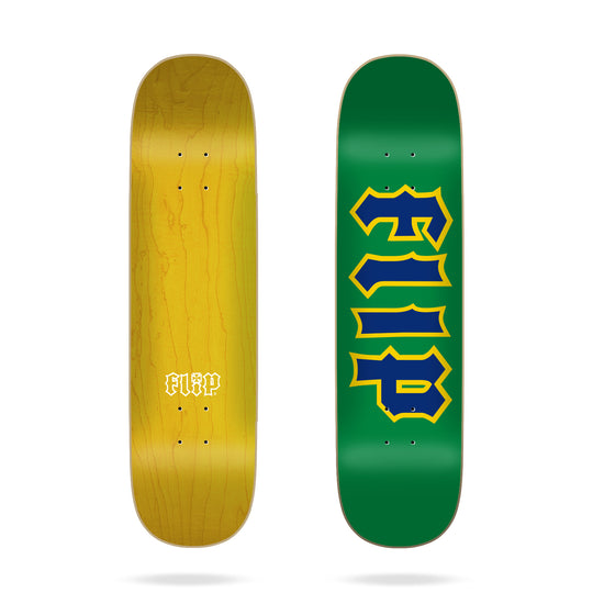 Flip Team Cancelled Green Deck 8.125
