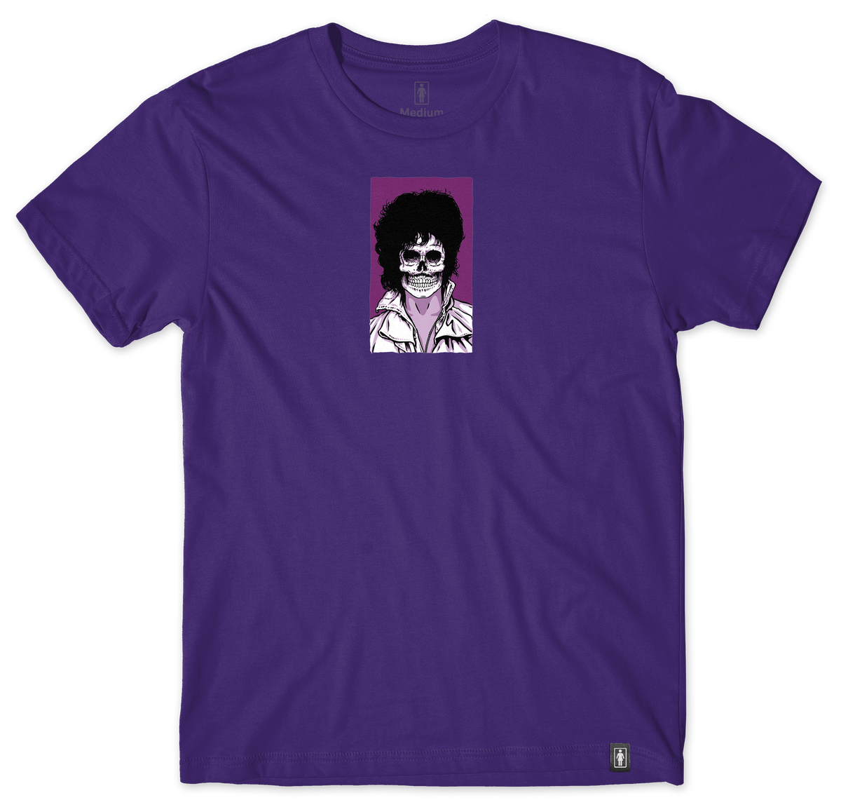 Girl Skull Of Fame Prince Skull Purple/Purple Tee