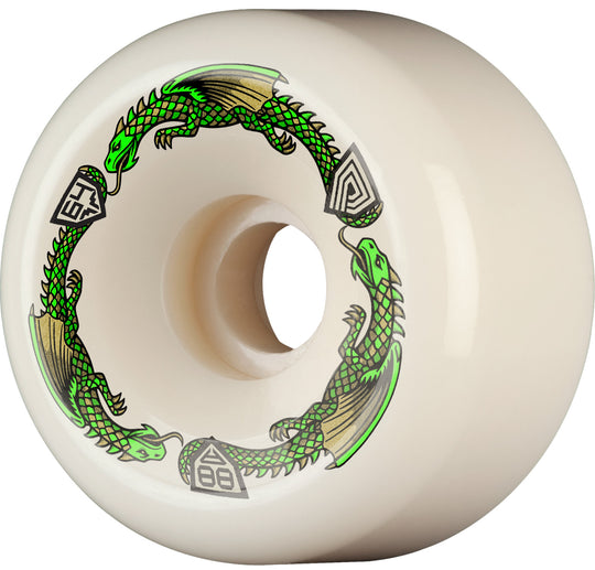 Powell Dragon Formula Green Bomber 64MM X 40MM 88A (Set of 4)
