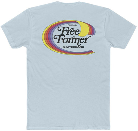 45 RPM Vintage Free Former Light Blue Tee