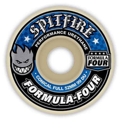 Spitfire Formula Four Conical Full 58MM 99D (Set of 4)