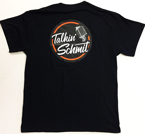 Talkin' Schmit Triple OG Black Tee