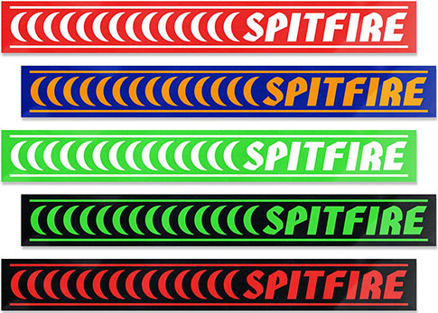 Spitfire Barred Lg Sticker