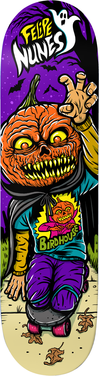 Birdhouse Felipe Nunes Hallows Eve Deck 8.0