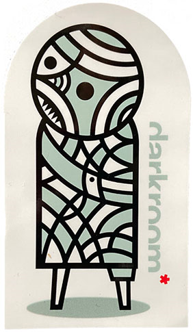 Darkroom Spun Sticker
