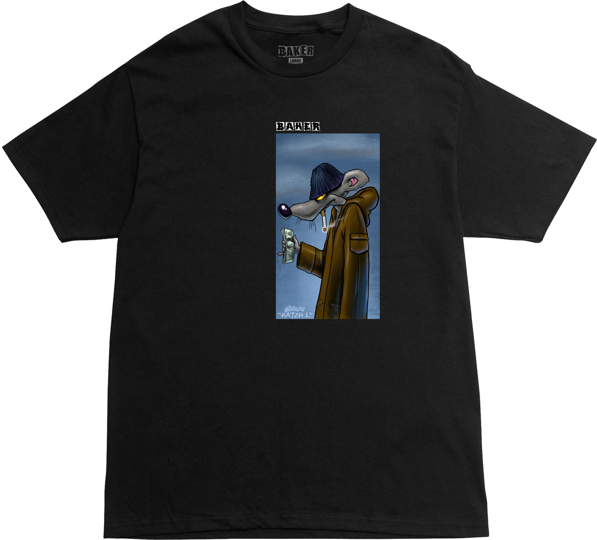 Baker KATCH1 Black Tee
