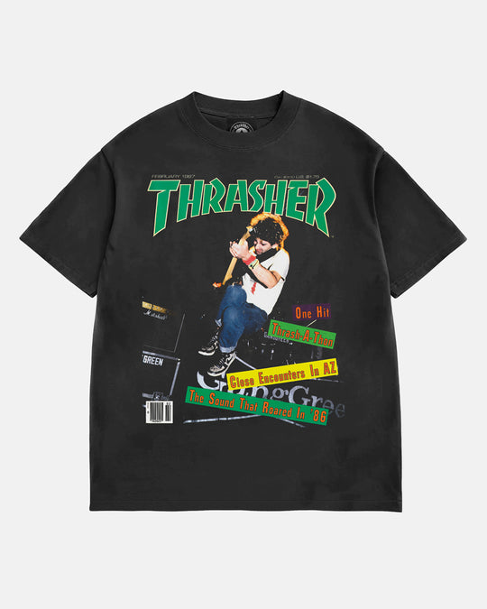 Thrasher February 1987 Vintage Black Tee