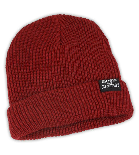 Thrasher SK8 Goat/Skate & Destroy Beanie Maroon