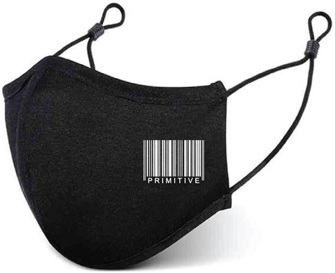 Primitive Code Mask Black