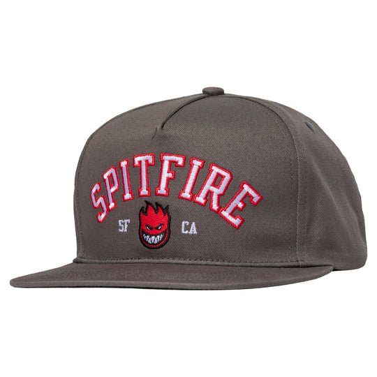 Spitfire Team Bighead Snapback Charcoal