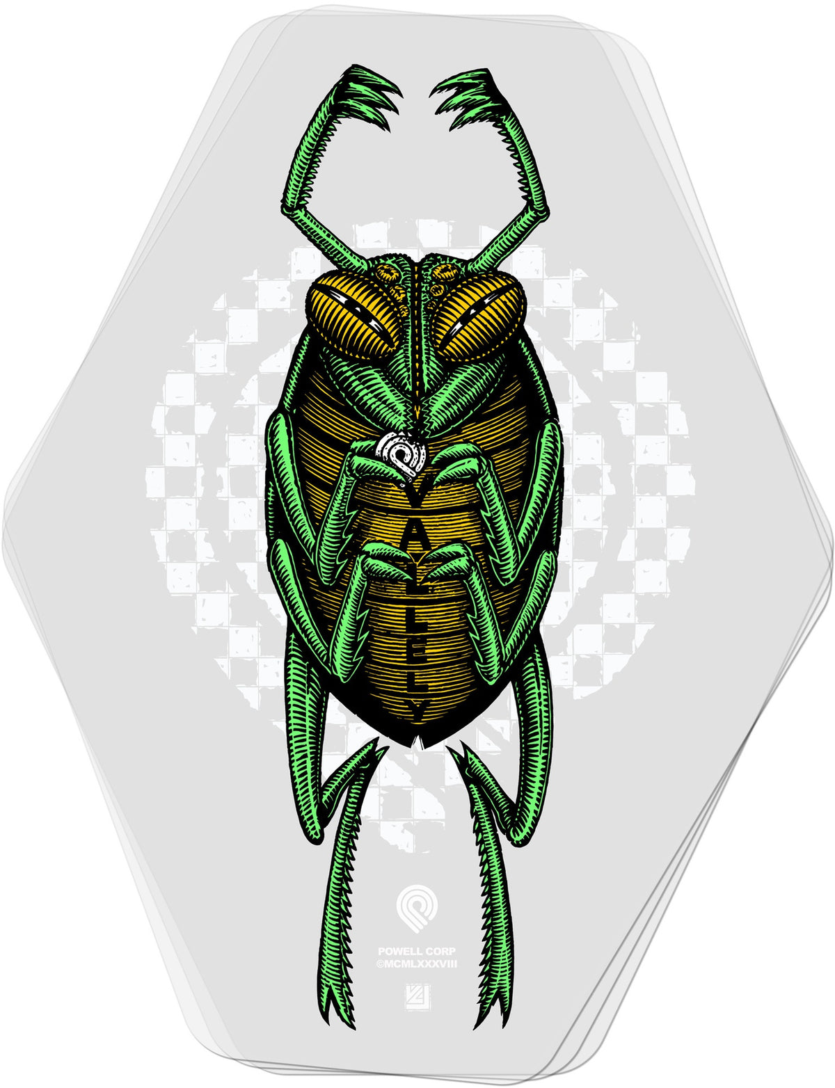 Powell Mike Vallely Bug Sticker