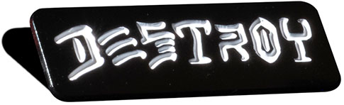 Thrasher Destroy Lapel Pin
