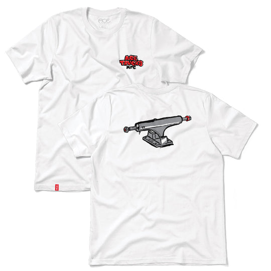 Ace Sketch White Tee