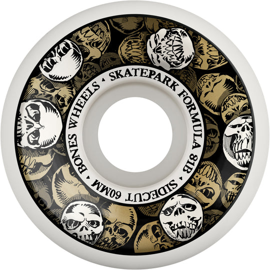 Bones Skatepark Formula Multiskull P5 Sidecuts 60MM 81B (Set of 4)