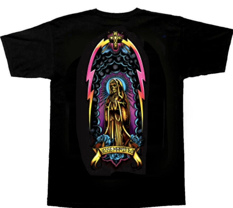 Dogtown Jesse Martinez Guadalupe Handshake Black Tee
