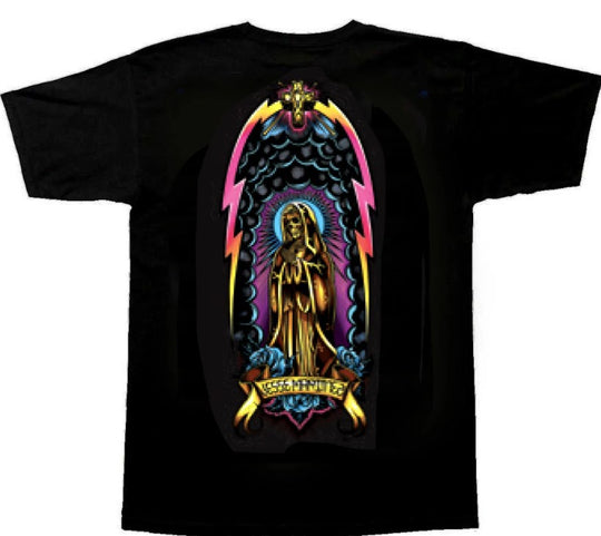 Dogtown Jesse Martinez Guadalupe Handshake Black Tee