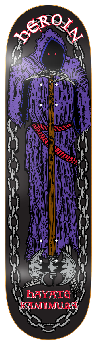 Heroin Hayate KO2 Axe Man Deck 8.25