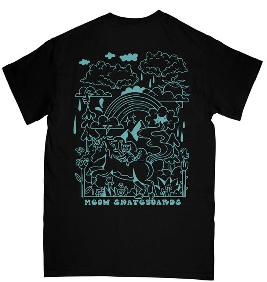 Meow Dream Black Tee