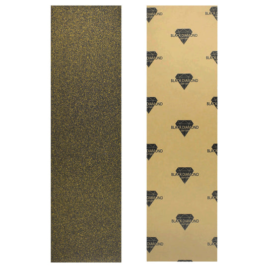 Black Diamond Longboard Griptape Sheet 10.00 X 48.00 Gold Glitter