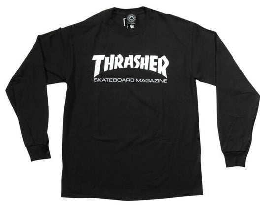 Thrasher Skate Mag Black Long Sleeve Tee