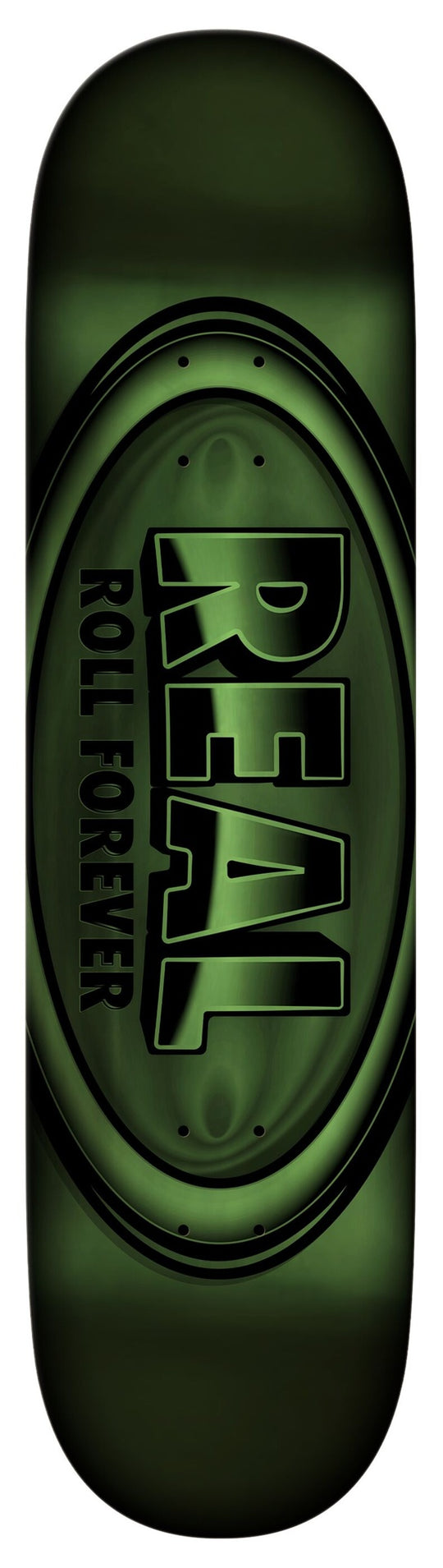 Real Team Dbx Oval Green Foil Deck 8.50