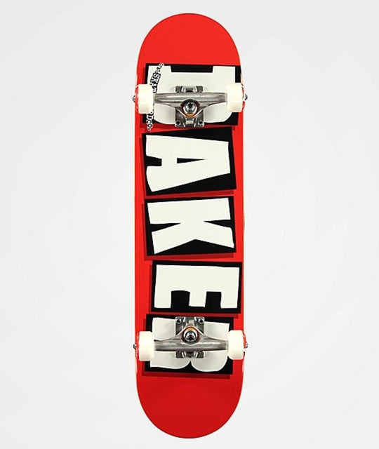 Baker Brand Logo White Complete 7.75