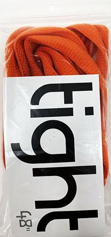 Tight Laces Oval 48" Orange