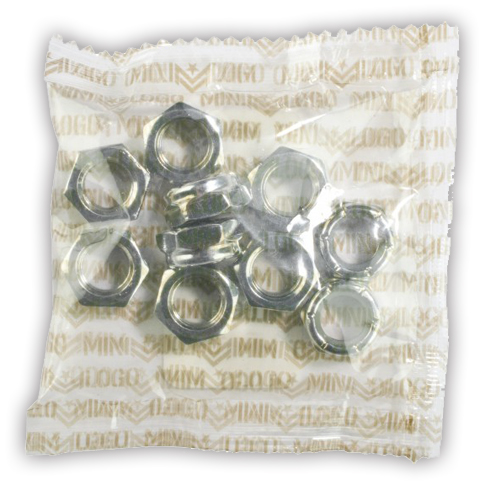 Mini-Logo Kingpin Nut 10 Pack