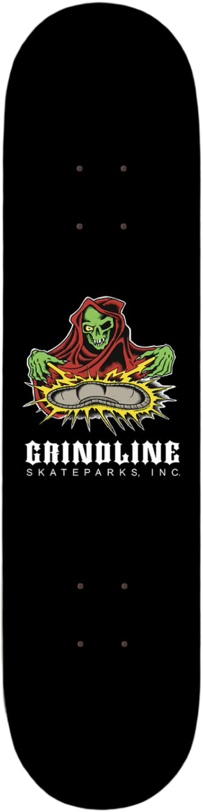 Grindline Team Pool Ghoul Deck 8.25