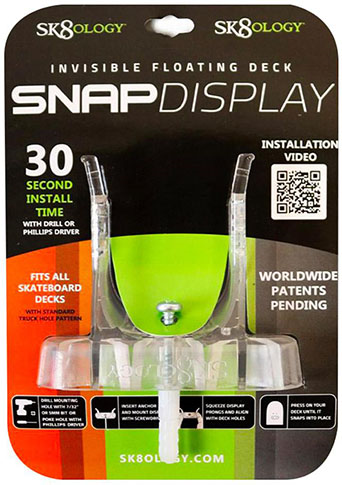 SK8OLOGY Snap Single Deck Display Mount