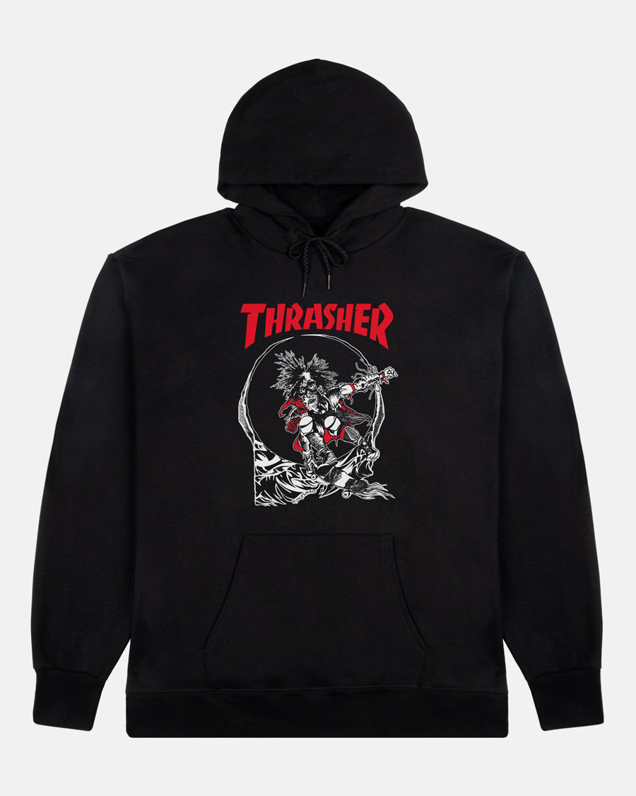 Thrasher Outlaw 2-TONE Black Hoodie