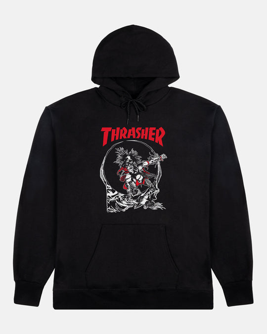 Thrasher Outlaw 2-TONE Black Hoodie