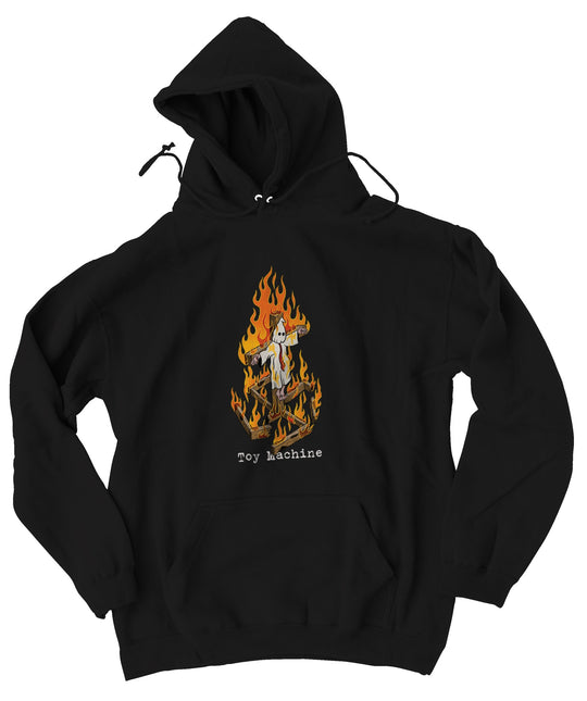 Toy Machine Charred Cross Black Hoodie