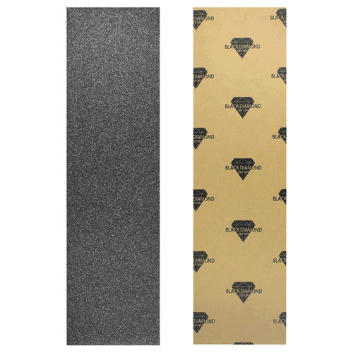 Black Diamond Longboard Griptape Sheet 10.00 X 48.00 Silver Glitter