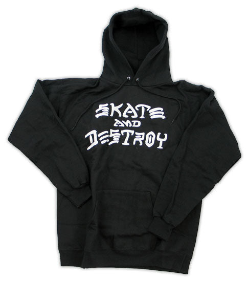 Thrasher Skate And Destroy Black Hoodie