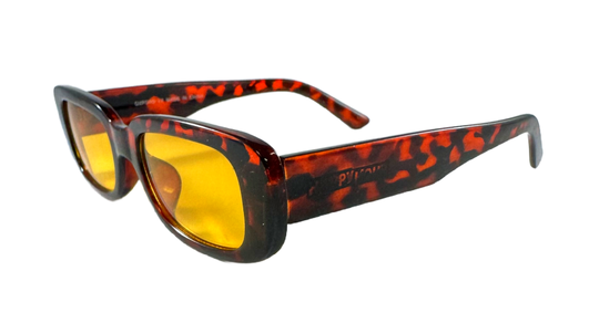Happy Hour Oxford Cliff Divers Gloss Tortoise/Yellow Sunglasses