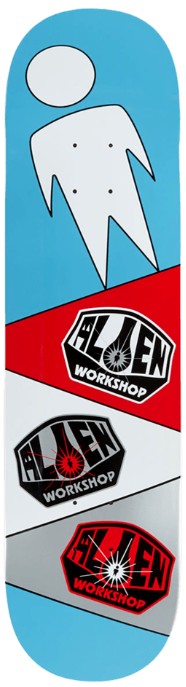 Alien Workshop Team OG Logo Repeater Deck 8.12