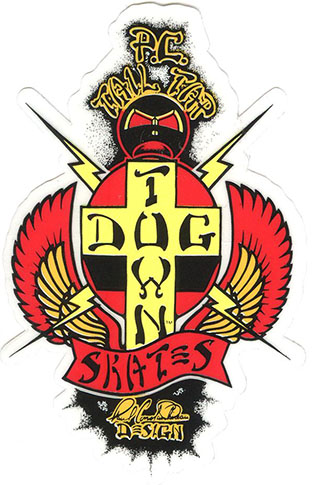Dogtown OG Pc Tail Tap 2" Sticker