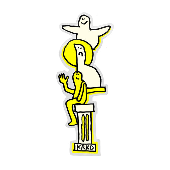 Krooked Sculpture Garden Sticker Md