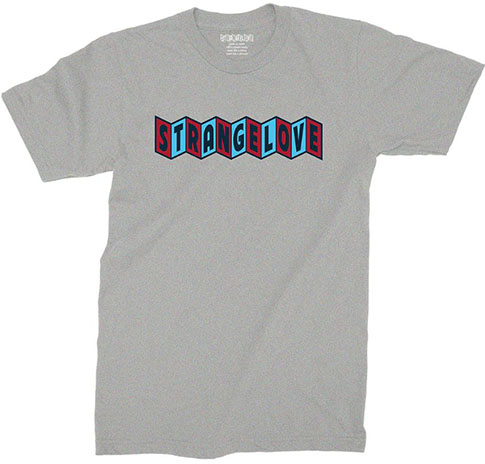 Strangelove Cinelogo Heather Grey Tee
