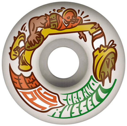 Pig Cordano Russell Football 53MM 99A (Set of 4)