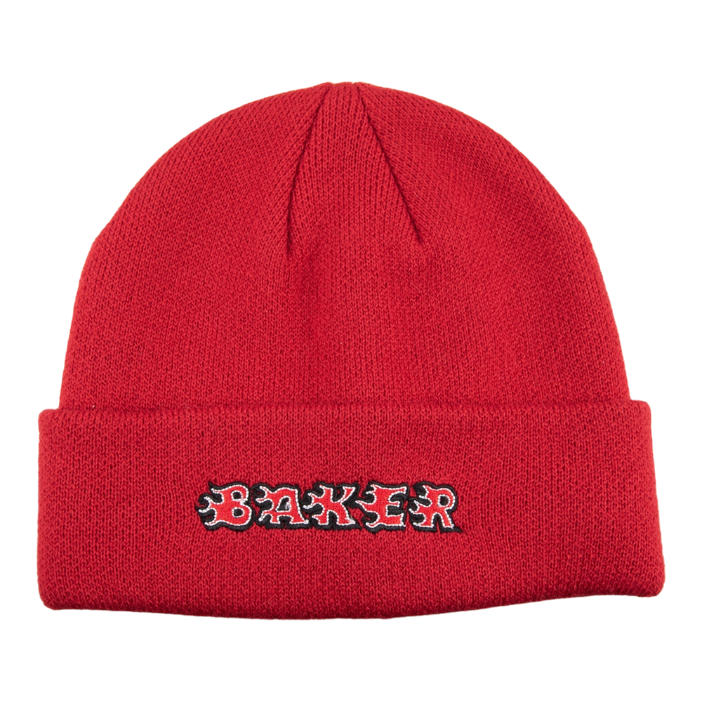Baker Flames Beanie Red
