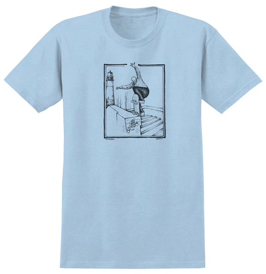 Anti-Hero Ba By Lance Ringspun Light Blue Tee