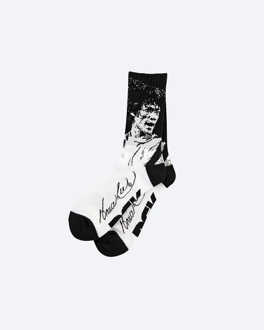 DGK X Bruce Lee Impact Socks White