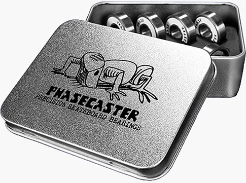 Phasecaster Chromium Steel Precision Bearings Single Set