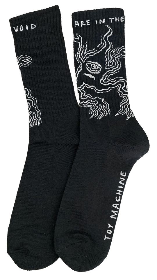 Toy Machine Void Socks Black