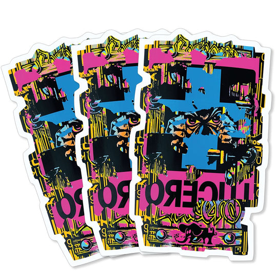 Black Label Lucero Mashup 3.0 X 5.0 Sticker