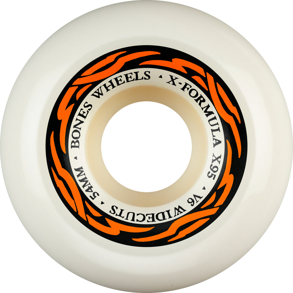 Bones X-Formula XF Widecuts V6 54MM 95A (Set of 4)