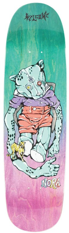 Welcome Nora Teddy On Sphynx Shaped Deck 8.80 X 31.85